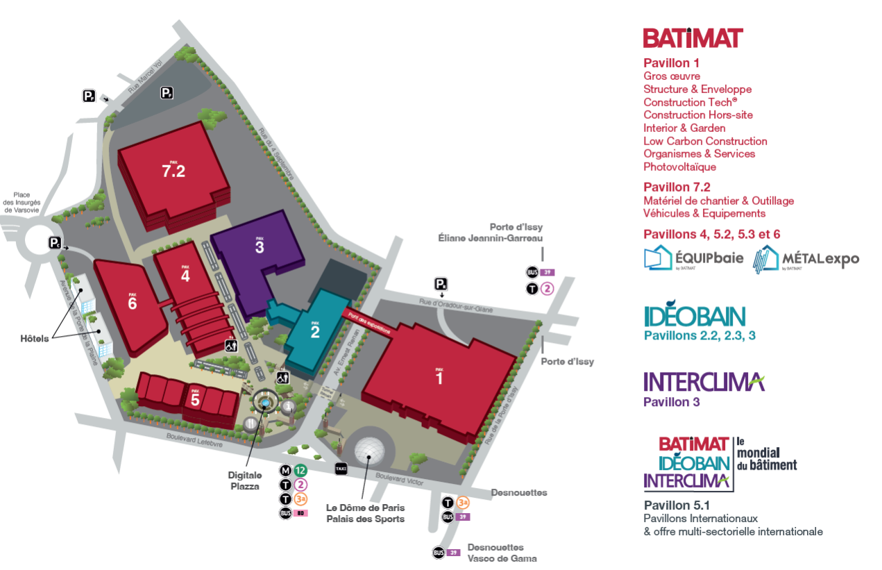 BATIMAT - Un lieu repensé pour optimiser les parcours visiteurs